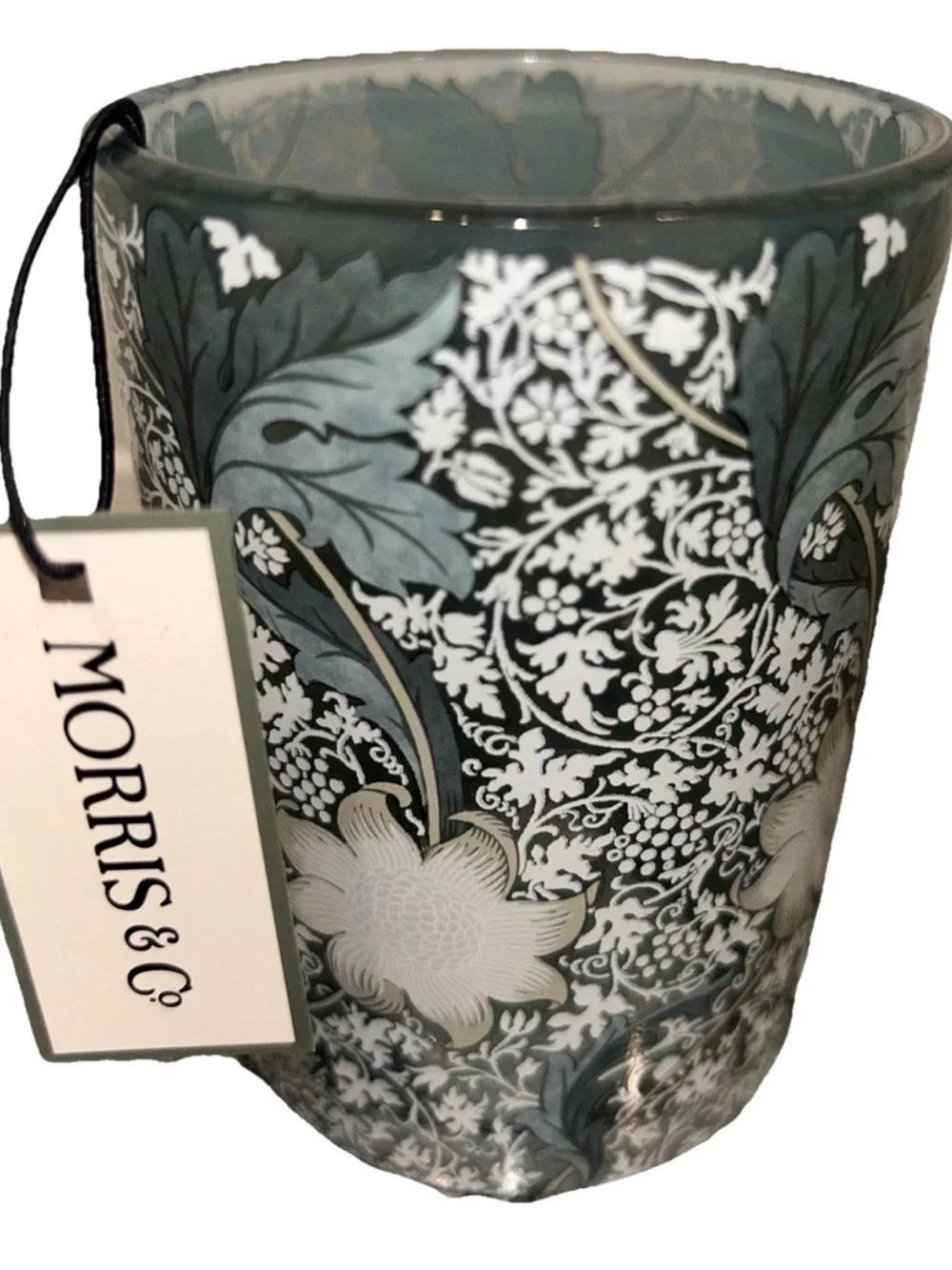 Morris & Co 3 Pc Bathroom Vanity Set Sage Green White Floral